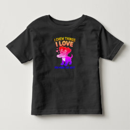 Camiseta De Bebé Gráfico divertido de advertencia de juguete para p