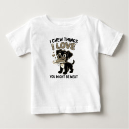 Camiseta De Bebé Gráfico divertido de advertencia de juguete para p