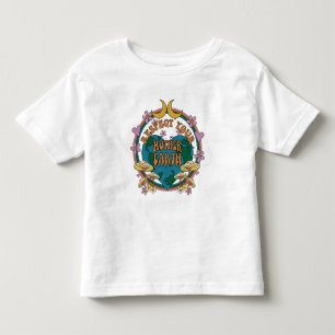 Camiseta De Bebé Gráfico retro madre tierra de 70