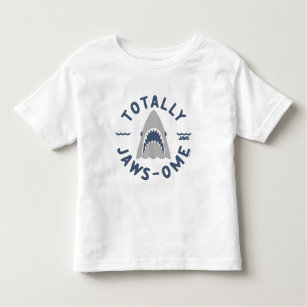 Camiseta De Bebé Gráfico "Totally Jaws-ome" del infante Jaws Shark
