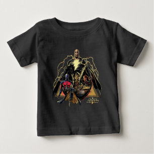 Camiseta De Bebé Gráfico triangular Black Adam