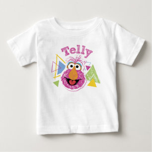 Camiseta De Bebé Gráficos Divertidos de Telly Monster