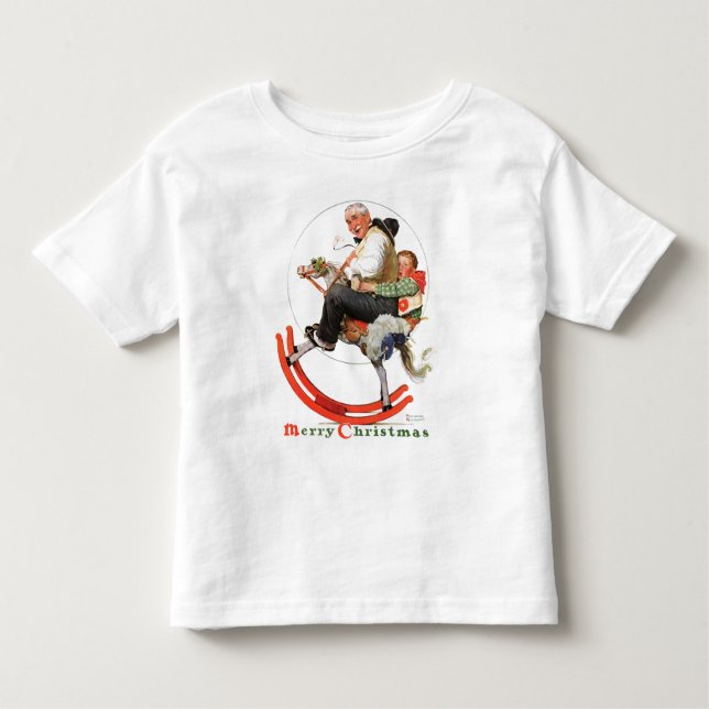 Camiseta De Bebé Gramps en caballo de roca (Anverso)