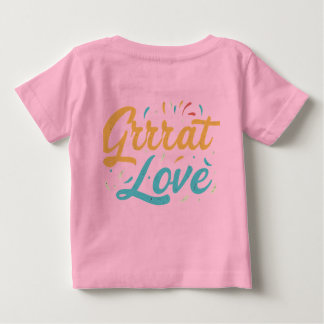 Camiseta De Bebé Gran amor
