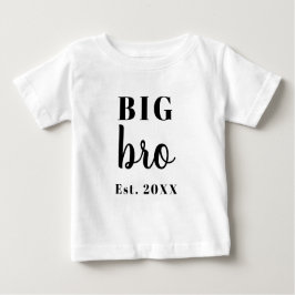 Camiseta De Bebé Gran año de hermano
