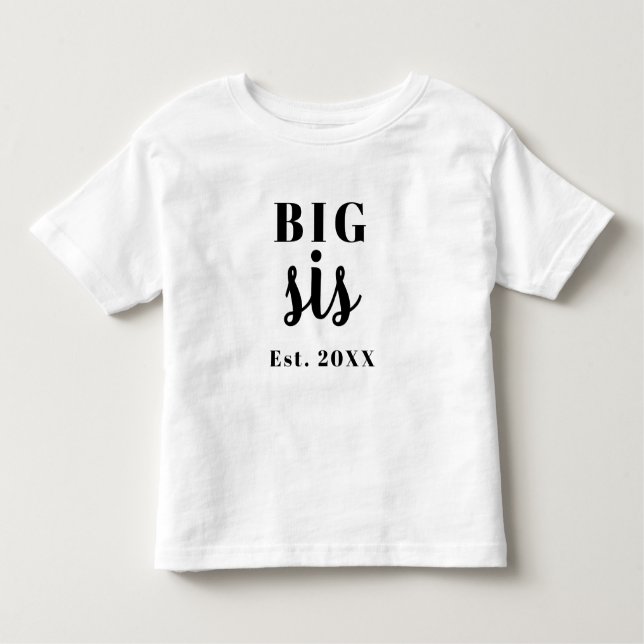 Camiseta De Bebé Gran Año Siss (Anverso)