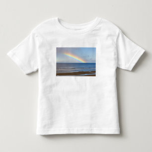 Camiseta De Bebé Gran arcoíris sobre el Océano Pacífico en