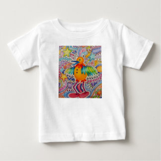 Camiseta De Bebé Gran Ave Amarillo
