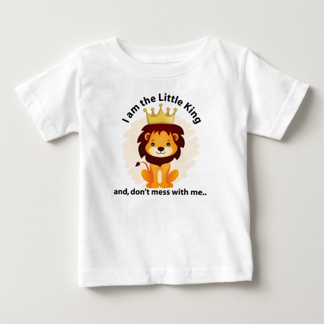 Camiseta De Bebé Gran bebé de león (Anverso)
