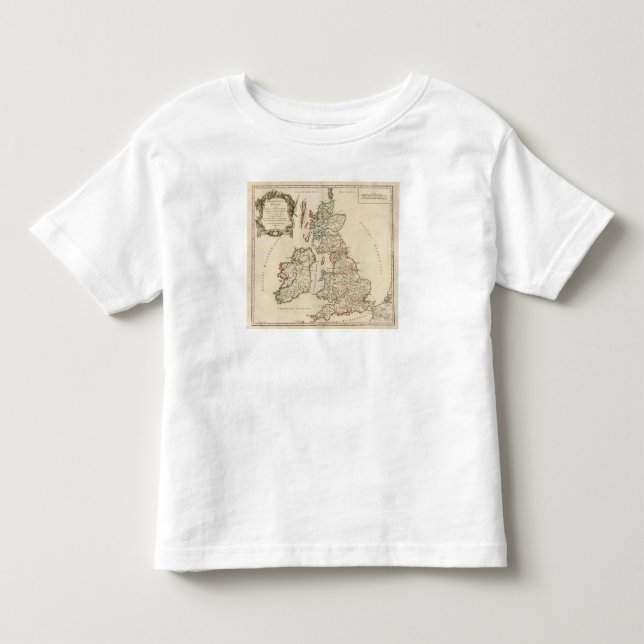 Camiseta De Bebé Gran Bretaña (Anverso)