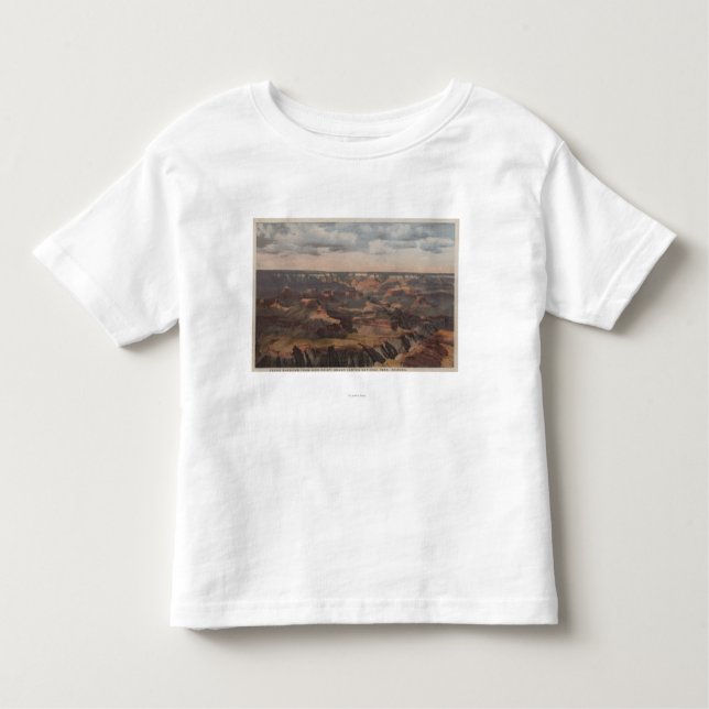 Camiseta De Bebé Gran Cañón, Arizona - sombras de la nube del Hopi (Anverso)