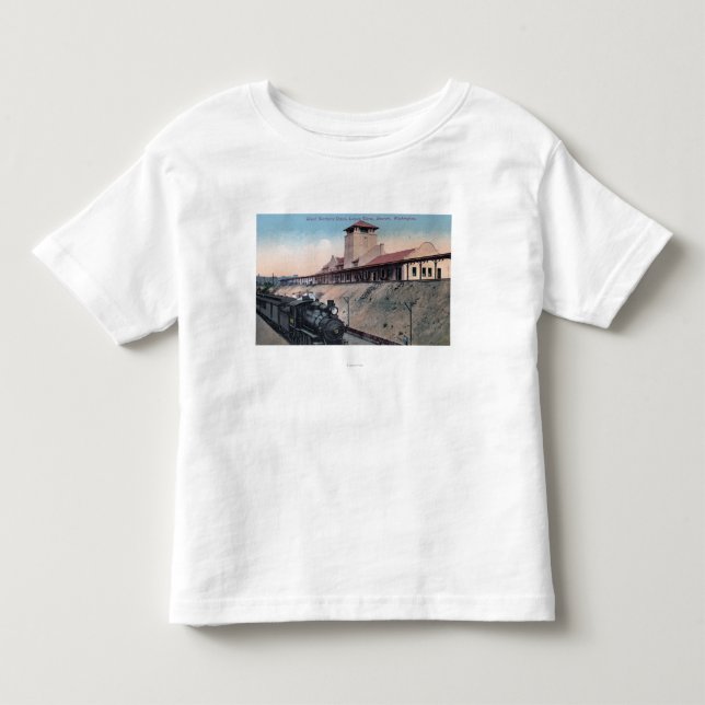 Camiseta De Bebé Gran depósito septentrional 2 del ferrocarril (Anverso)