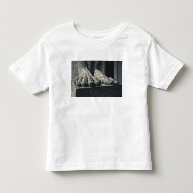 Camiseta De Bebé Gran edificio de Ermita, pie de escultura (Anverso)