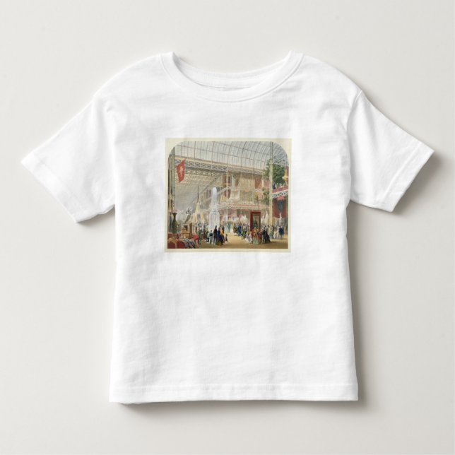 Camiseta De Bebé Gran exposición, 1851: Transept central del Cr (Anverso)