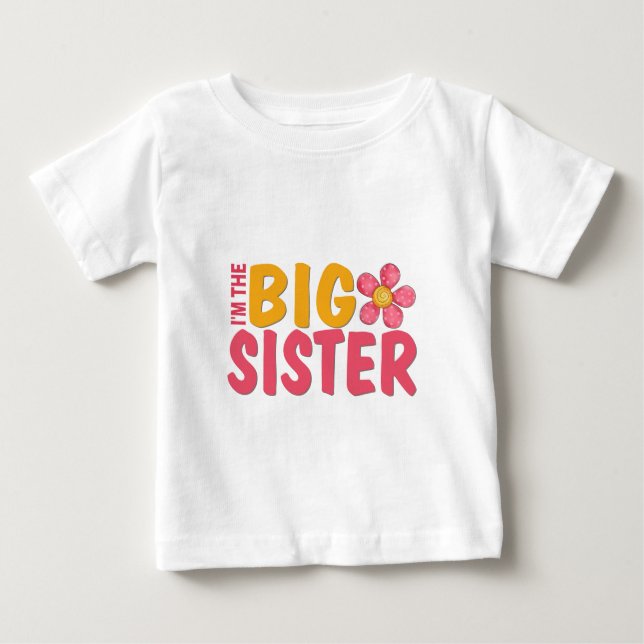 Camiseta De Bebé Gran Hermana (Anverso)