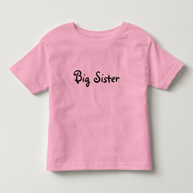 Camiseta De Bebé Gran Hermana (Anverso)