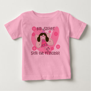 Camiseta De Bebé Gran Hermana aún el rollo de la princesa