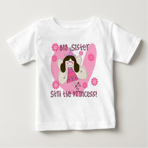 Camiseta De Bebé Gran Hermana aún la Princesa