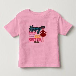 Camiseta De Bebé Gran Hermana Ballerina
