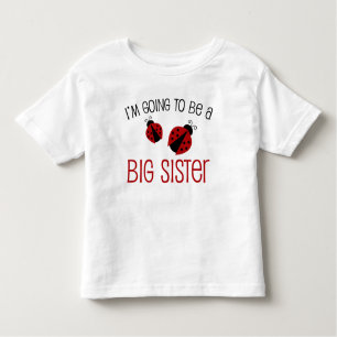 Camiseta De Bebé Gran Hermana de Ladybug en ser