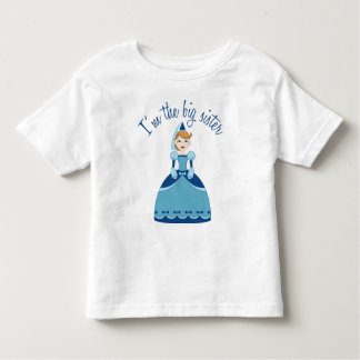 Camiseta De Bebé Gran Hermana de Princesa