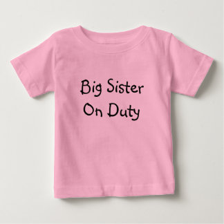 Camiseta De Bebé Gran Hermana En El Deber