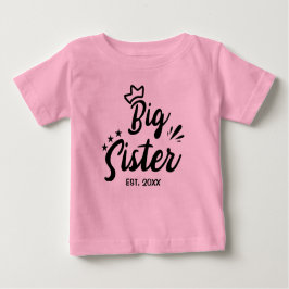Camiseta De Bebé Gran Hermana EST 2021, revelación de embarazo