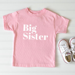 Camiseta De Bebé Gran Hermana Familia de hermanos coincidentes