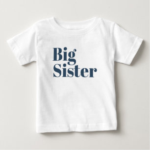 Camiseta De Bebé Gran Hermana   Familia de hermanos de la Armada