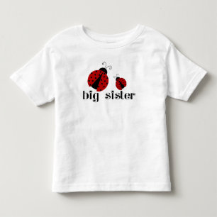 Camiseta De Bebé Gran Hermana Ladybug