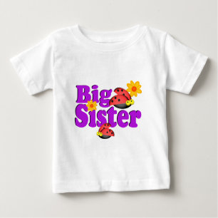 Camiseta De Bebé Gran Hermana Ladybug