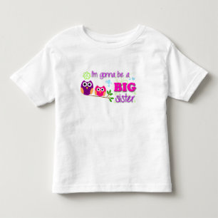 Camiseta De Bebé ¡Gran hermana pequeño tee!