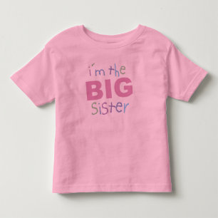 Camiseta De Bebé Gran Hermana Toddler Ringer T-Shirt