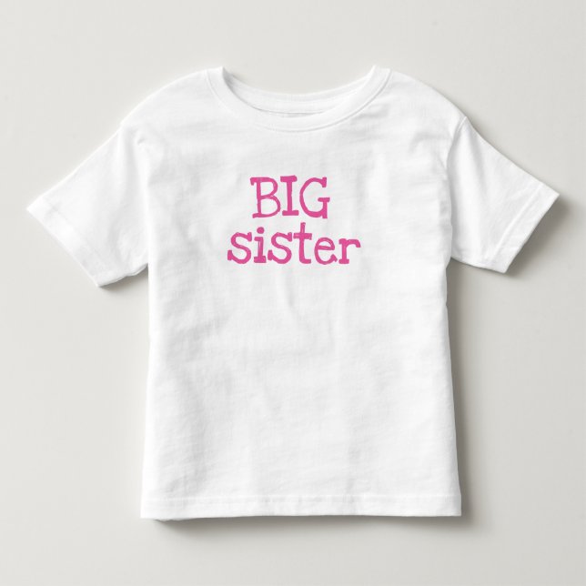 Camiseta De Bebé Gran Hermandad de Texto Rosa (Anverso)