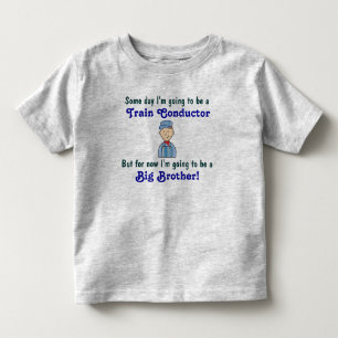 Camiseta De Bebé Gran Hermano Camisas del Conductor de Trenes Futur