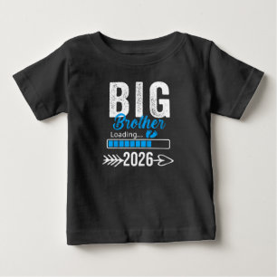 Camiseta De Bebé Gran Hermano Cargando 2026, Ascendido a Gran Herma