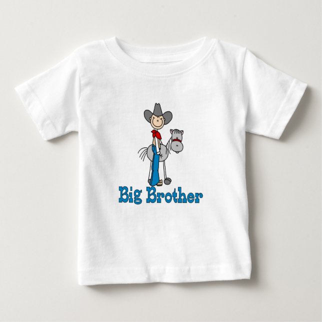 Camiseta De Bebé Gran Hermano Cowboy (Anverso)