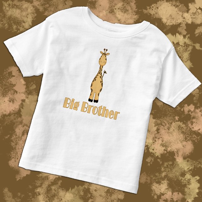 Camiseta De Bebé Gran Hermano Cute Whimsical Giraffe (Subido por el creador)