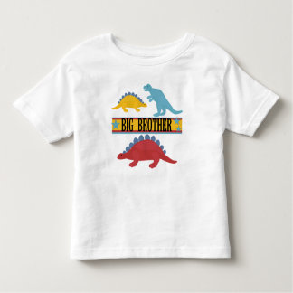 Camiseta De Bebé Gran Hermano de Dinosaurio