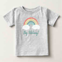 Camiseta De Bebé Gran Hermano del Arcoiris
