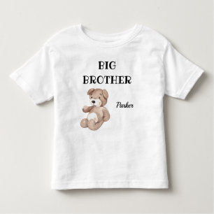 Camiseta De Bebé Gran Hermano del atuendo de Baby Shower 2T a 5-6T