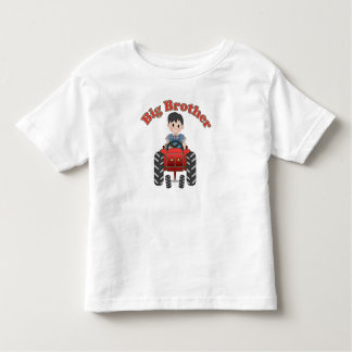 Camiseta De Bebé Gran Hermano del Tractor Rojo