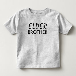 Camiseta De Bebé Gran Hermano | Diseño de cita coincidente lindo y 