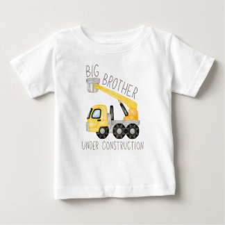 Camiseta De Bebé Gran Hermano En Construcción, Hermano Digger