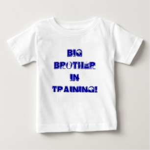 CAMISETA DE BEBÉ ¡GRAN HERMANO EN LA FORMACIÓN!