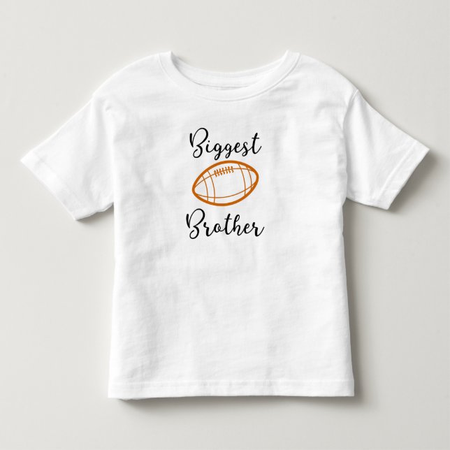 Camiseta De Bebé Gran Hermano ~ Hermano diseña el fútbol (Anverso)