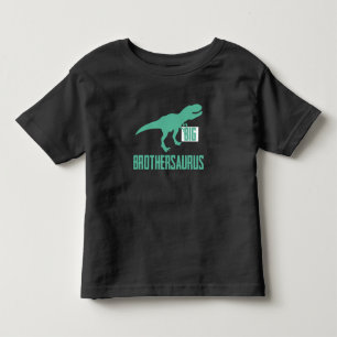 Camiseta De Bebé Gran Hermano Hermano Invitación Dino