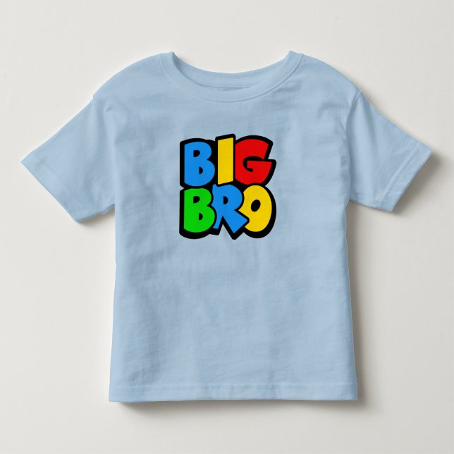Camiseta De Bebé Gran Hermano Hermano Retro Gamer Diseño inspirado  (Anverso)
