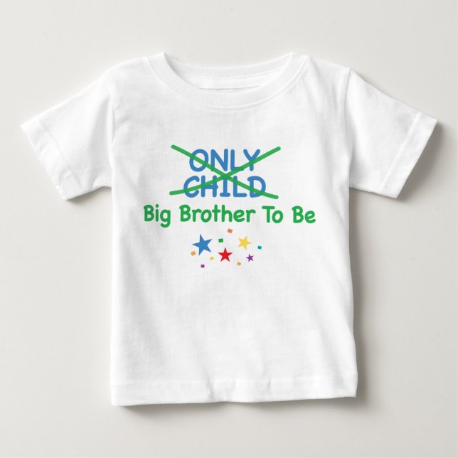 Camiseta De Bebé Gran Hermano para ser (Anverso)