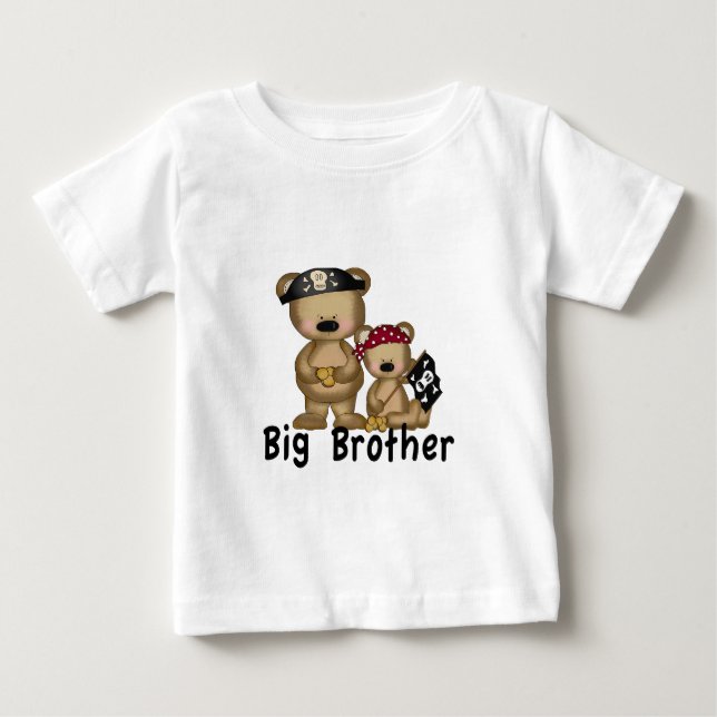 Camiseta De Bebé Gran Hermano Pirata (Anverso)